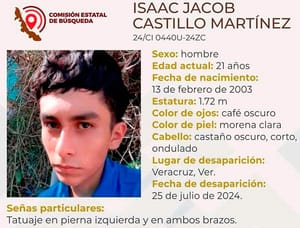 ¡DESAPARECIÓ ISAAC JACOB!