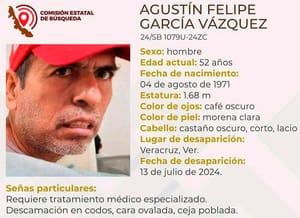 ¡SIGUE DESAPARECIDO AGUSTÍN FELIPE!