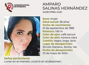 ¡NO APARECE LA AMBIENTALISTA MARA AMPARO! - *Cumple Mes y Medio Desaparecida