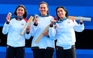 ¡ALEJANDRA, ANA PAULA Y ÁNGELA, GANAN MEDALLA DE BRONCE EN PARÍS!