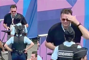 ¡ANDABA SIN QR! - SE LO RECUERDAN POLICÍAS EN PARÍS A FAITELSON!