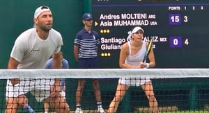 ¡SANTIAGO Y GIULIANA AVANZAN EN WIMBLEDON!