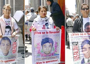 ¡“NO SE NOS VA A OLVIDAR EL CASO DE AYOTZINAPA”!