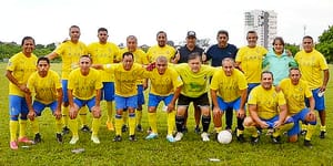 El Racing Club FC estrenó uniformes a sus jugadores dentro de la categoría Premier A...!