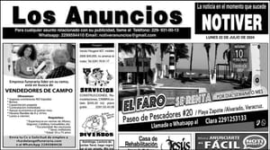 ...LOS ANUNCIOS, AVISOS Y DEMÁS! - LUNES, 22 DE JULIO 2024