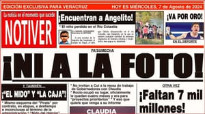 LA PORTADA - MIÉRCOLES 7 DE AGOSTO 2024