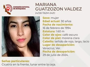 ¡DESAPARECE MARIANA!