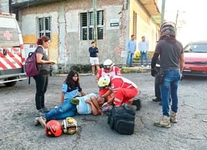 ¡TÍO Y SOBRINA ARROLLADOS POR CAFRE! - Colonia Pocitos y Rivera