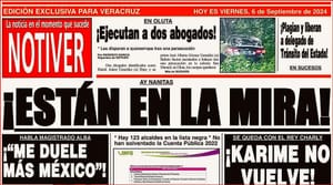 LA PORTADA - VIERNES 6 DE SEPTIEMBRE 2024