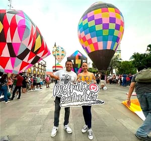 ¡400 GLOBOS DE PAPEL EN EL CIELO DE SAN ANDRÉS TUXTLA! - *Tradición de 110 años de antigüedad