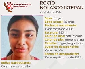 ¡LA JOVENCITA ROCÍO SIGUE DESAPARECIDA!