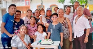 NEREO FESTEJA EN FAMILIA