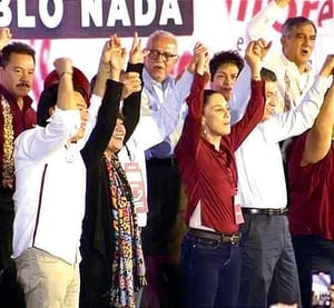 ¡ALCALDE Y ANDY VAN PARA LA DIRIGENCIA DE MORENA!