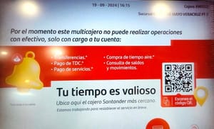 ¡SE “TRAGAN” DEPÓSITOS DE CUENTAHABIENTES! - "Tu tiempo es valioso”