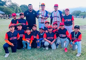 ¡ASTROS DE MATA TEJÓN SON LOS CAMPEONES!