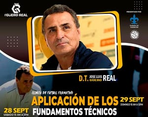 ¡”EL GÜERO” REAL DICTARÁ TALLER SOBRE FÚTBOL FORMATIVO EN XALAPA!