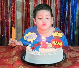 ¡CUMPLE 4 AÑOS LUCIÓ LEONARDO!