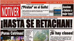 LA PORTADA - LUNES 28 DE OCTUBRE 2024