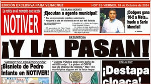 LA PORTADA - VIERNES 18 DE OCTUBRE 2024