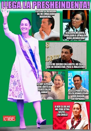 NOTI-MEME | - LLEGA LA PRESIDENTA!