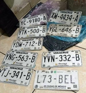 ¡HAY CIENTOS DE PLACAS EXTRAVIADAS EN EL AGUA!