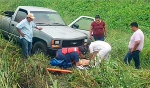 ¡SE REVIENTA LA LLANTA Y SALE VOLANDO!