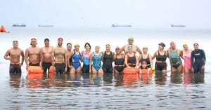 ¡CLÍNICA DE AGUAS ABIERTAS EN PLAYA SANTA ANA!