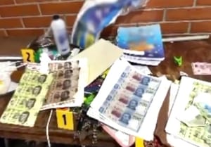 ¡CAE RED DE FALSIFICADORES DE BILLETES!