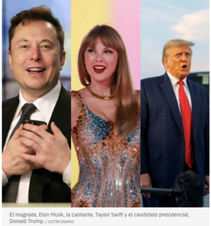 ¡DONALD TRUMP, ELON MUSK Y TAYLOR SWIFT SON LOS FAMOSOS MÁS 'DEEPFAKEADOS'!