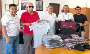 ¡ENTREGA IVD UNIFORMES AL INDET PARA LOS 52 JUEGOS DE LOS TRABAJADORES!