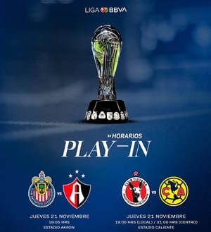 ¡SE DEFINEN HORARIOS Y DÍAS PARA EL PLAY-IN!