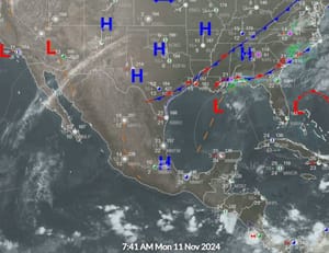 ¡LLEGA AHORA EL FRENTE FRÍO 9; LLUVIAS, HELADAS Y VIENTOS FUERTES!