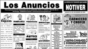 ...LOS ANUNCIOS, AVISOS Y DEMÁS! - SÁBADO, 23 DE NOVIEMBRE 2024