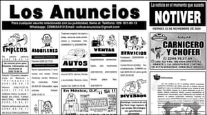 ...LOS ANUNCIOS, AVISOS Y DEMÁS! - VIERNES, 22 DE NOVIEMBRE 2024