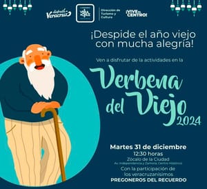 ¡VERBENA DEL VIEJO PARA DESPEDIR EL AÑO!