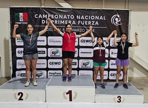 ¡CONQUISTA VERACRUZ PODIOS EN NACIONAL DE TENIS DE MESA!