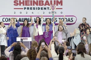 ¡SHEINBAUM TOMA DISTANCIA DE AMLO AL BLINDAR LOS DERECHOS DE LA MUJER!