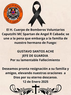 ¡BOMBERO FALLECE EN MOTOCICLETAZO!