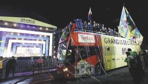 ¡FESTEJAN TRICAMPEONATO! - LAS ÁGUILAS DEL AMERICA