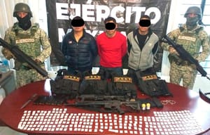 ¡CAPTURAN A TRES “RAMBITOS” CON ARMAMENTO EN TUXPAN!