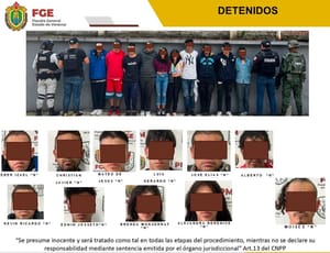 ¡MEGA-OPERATIVO! - ONCE DETENIDOS TRAS DOS CATEOS *XALAPA