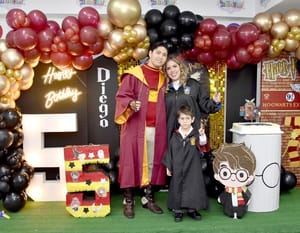 DIEGO CELEBRA SUS 6 AÑITOS CON HARRY POTTER