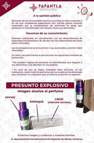 ¡“PERFUMES” EXPLOSIVOS! - EN PAPANTLA