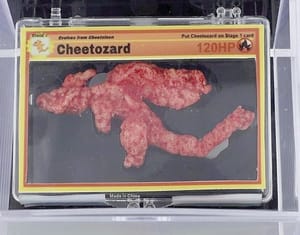 ¡CHEETO CON FORMA DE POKÉMON, "CHEETOZARD", SE VENDE EN SUBASTA POR 87 MIL 840 DÓLARES!