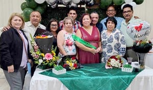 CELEBRAN LA JUBILACIÓN DE SILVIA CRUZ DUARTE