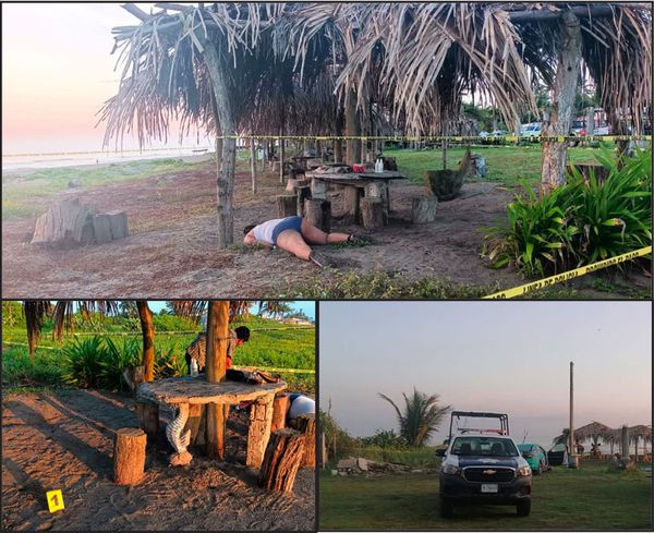 ¡EJECUTADO EN LA PALAPA!