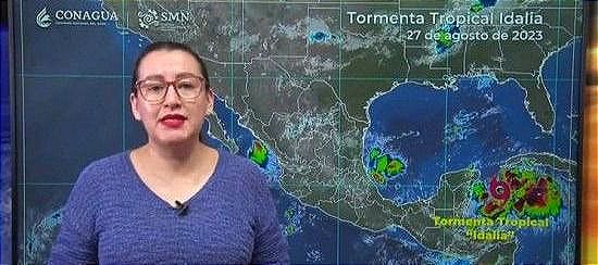 "IDALIA" CON GANAS DE SER HURACÁN!