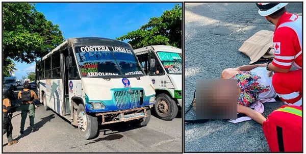 ¡MUERE ATROPELLADA POR CAMIÓN EN LAS HORTALIZAS!