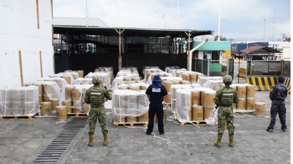 ASEGURAN 20 TONELADAS DE ANFETAMINAS EN LA ZONA PORTUARIA!