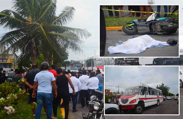 ¡ARRASTRADOS POR EL CAMIÓN! -Trágico Accidente donde un Joven Motociclista Pierde la Vida